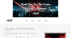 Desktop Screenshot of heatclub.tv