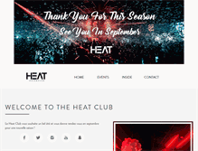 Tablet Screenshot of heatclub.tv
